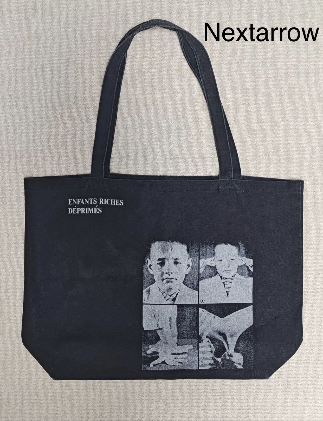 Enfants Riches Deprimes Enfants Riches Deporimes erd portrait canvas bag tote bag Size ONE SIZE - 1 Thumbnail