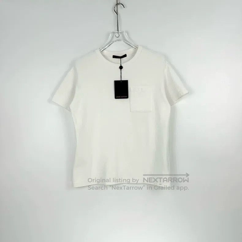 Louis Vuitton Louis Vuitton White dark lines full logo short sleeve Size US XS / EU 42 / 0 - 3 Thumbnail