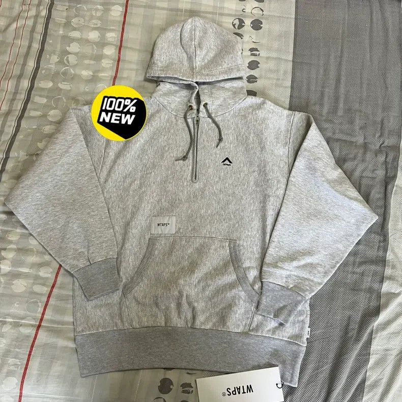 Wtaps Wtaps Half Zip Hooded Sweatshirt Size US M / EU 48-50 / 2 - 1 Thumbnail