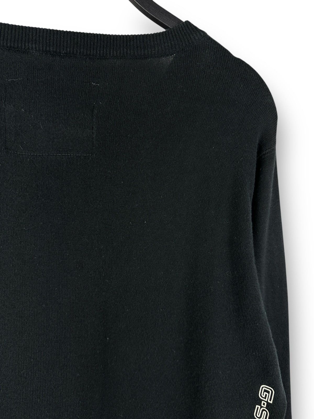 G-Star Vintage Y2K G-Star Shield R Knit Sweater Embroidered Logo Size US L / EU 52-54 / 3 - 14 Thumbnail