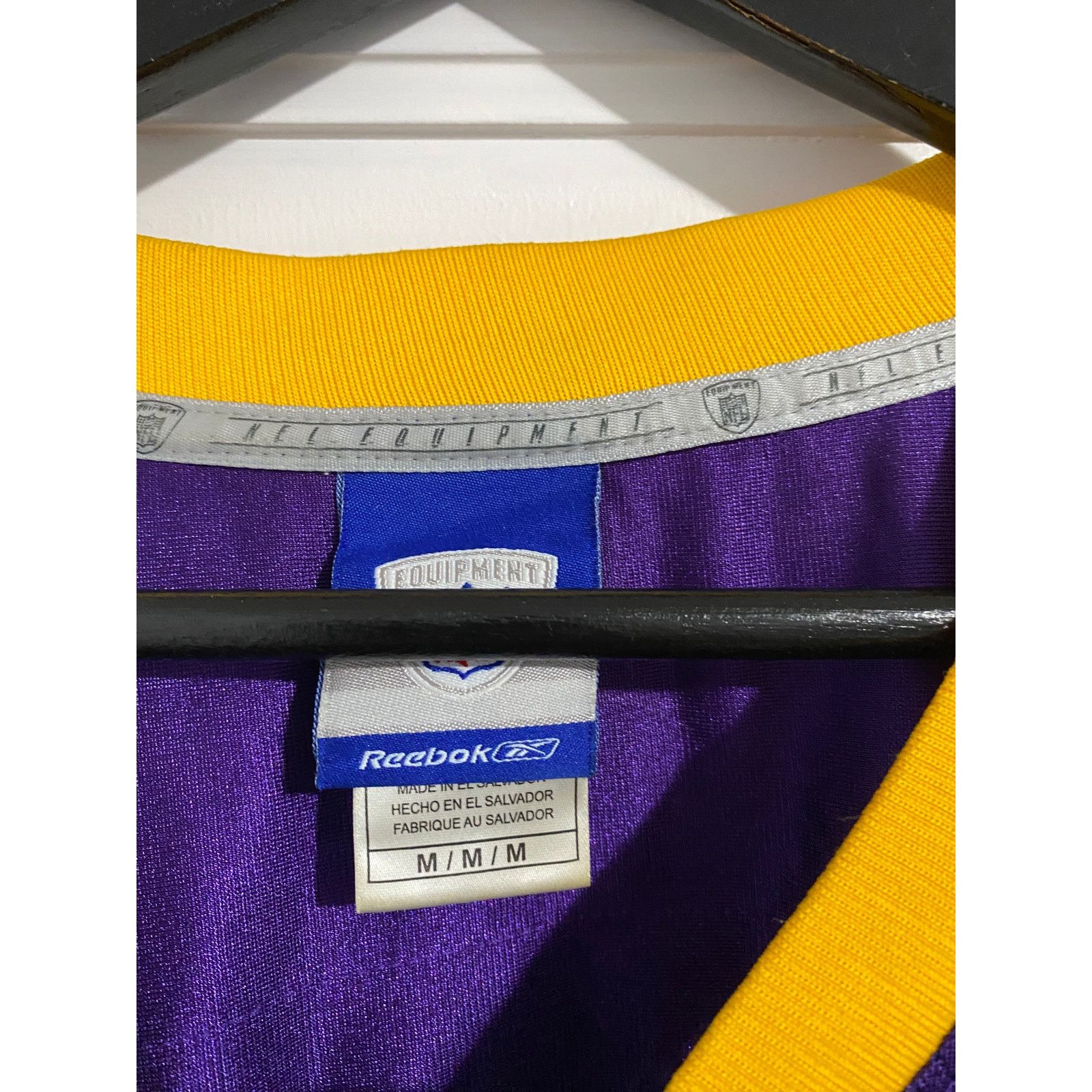 Reebok Throwback Chester Taylor Minnesota Vikings Jersey Size M Size US M / EU 48-50 / 2 - 6 Thumbnail
