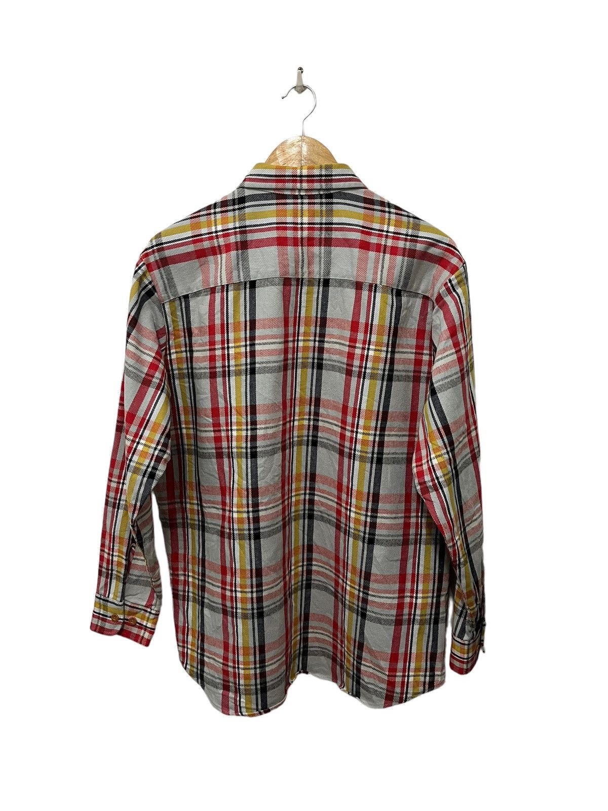 Fat Tokyo × Flannel × Japanese Brand FAT Tokyo Railroad heavyweight flannel shirt Size XL / US 12-14 / IT 48-50 - 6 Thumbnail