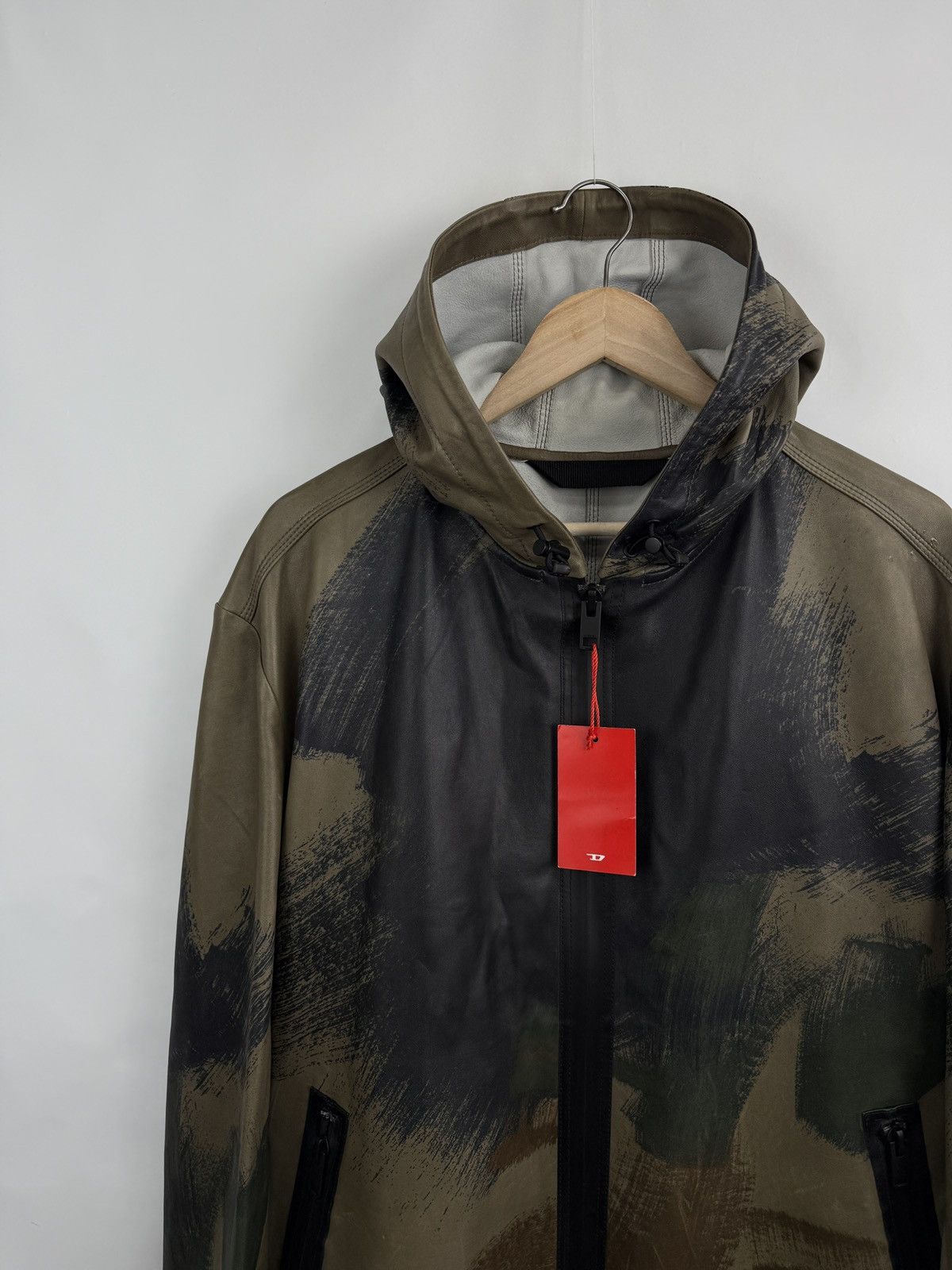 Diesel ❗️NEW 🇺🇸 Diesel J-Grant Sheepskin Leather Jacket Rare NWT Size US XXL / EU 58 / 5 - 6 Thumbnail