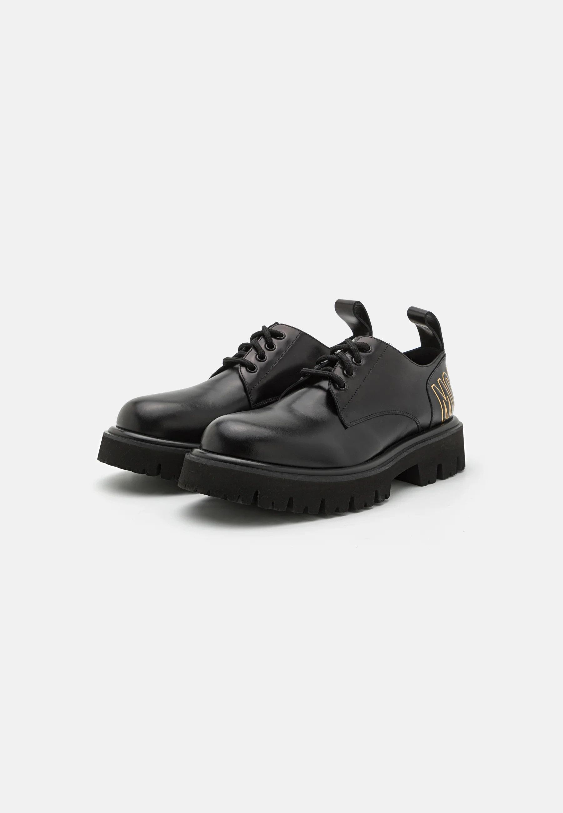 Moschino o1y0225 Logo Shoes in Black Size US 7 / EU 40 - 3 Thumbnail