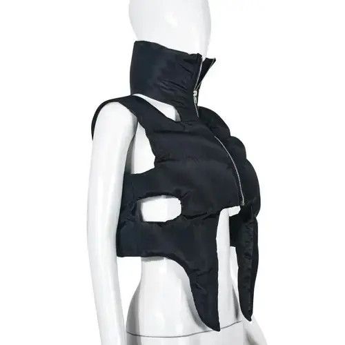 Japanese Brand Opium Zip Vest Size S / US 4 / IT 40 - 2 Thumbnail
