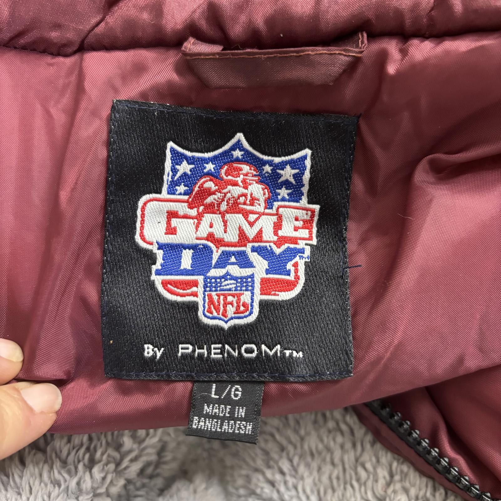 Other Vtg 90s NFL Game day Washington puffer coat sz large Size US L / EU 52-54 / 3 - 5 Thumbnail