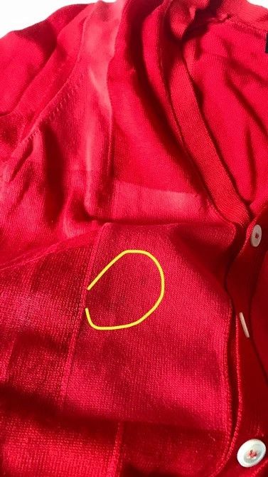 Comme des Garcons Tricot cdg AD2010 red cardigan Size US S / EU 44-46 / 1 - 8 Thumbnail