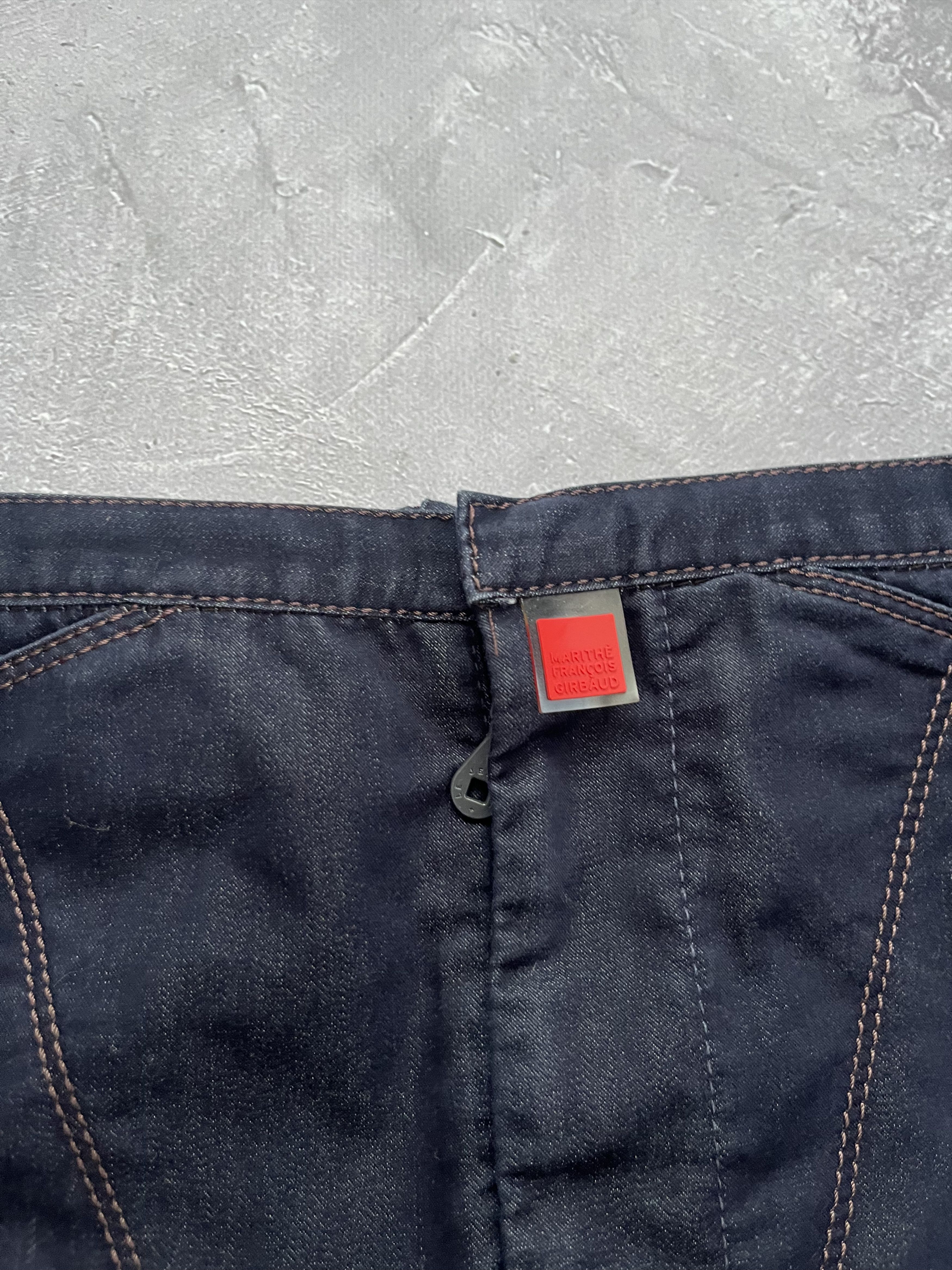 Marithe + Francois Girbaud Marithe Francois Girbaud Utility Mini Skirt Zip Side Pockets Size 27" / US 4 / IT 40 - 7 Thumbnail