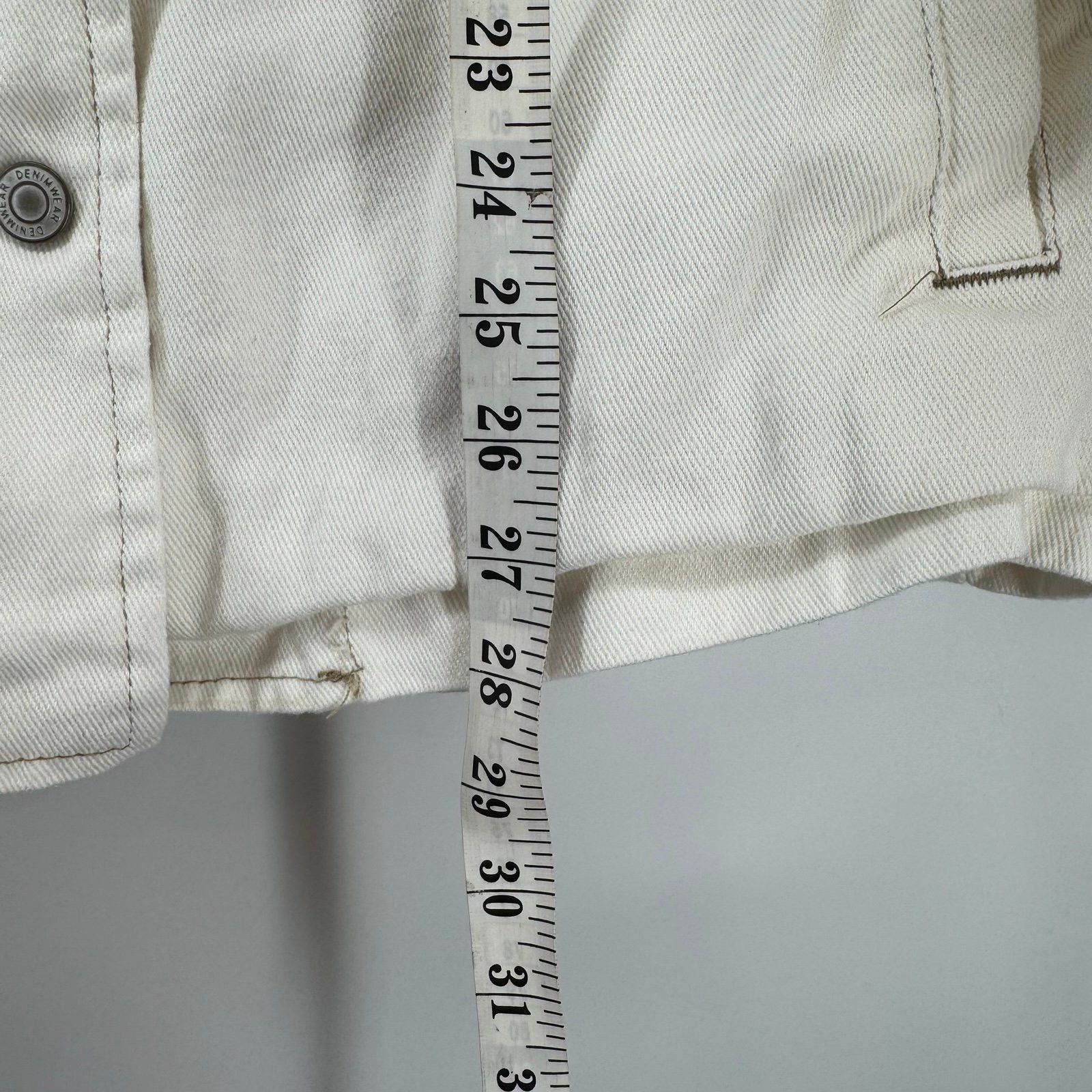 Other Stoosh White Cream Sherpa-Lined Jean Jacket XL Size XL / US 12-14 / IT 48-50 - 4 Thumbnail
