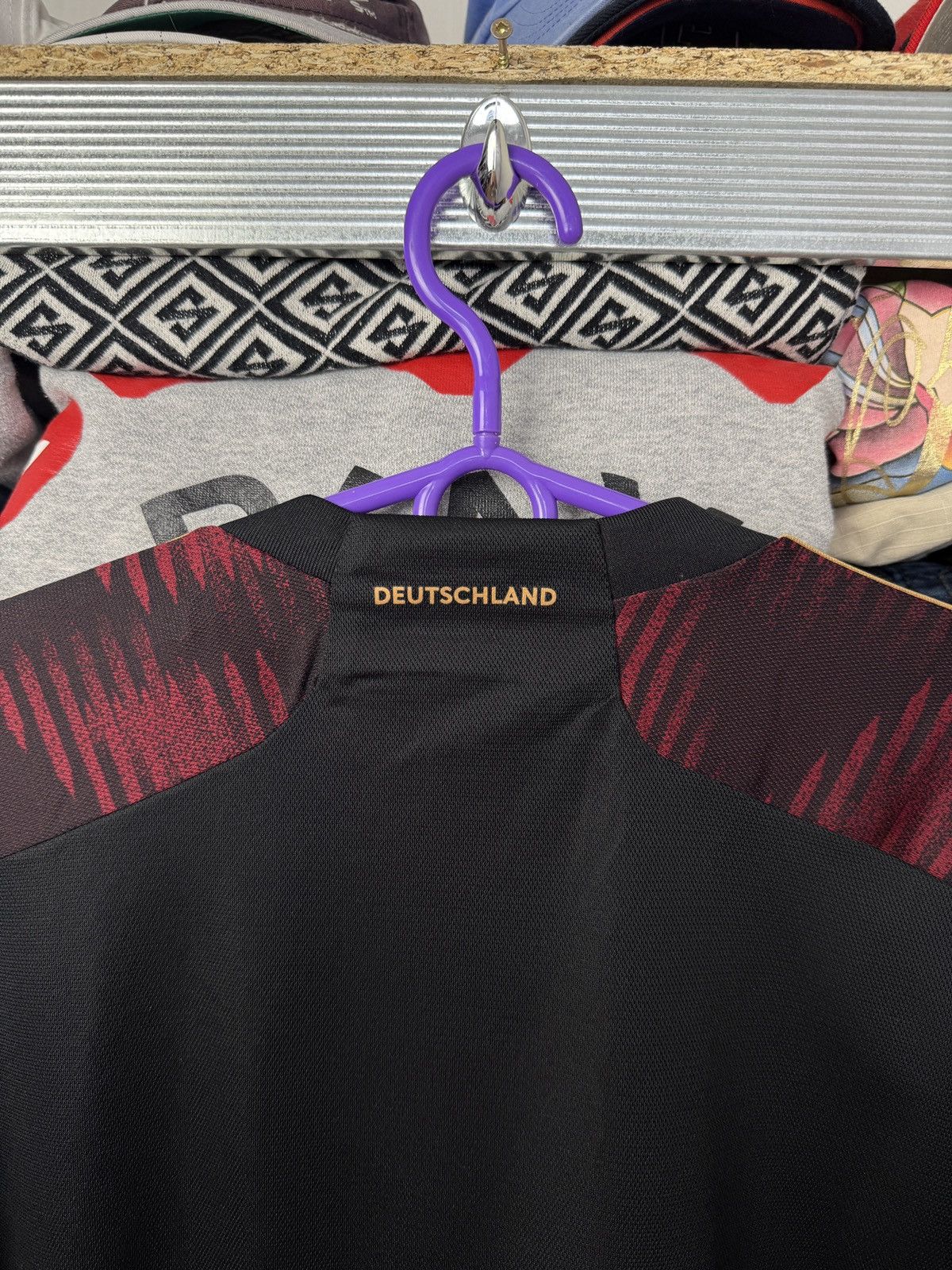 Adidas Germany Adidas polo tee jersey Deutscher Fussball Size US L / EU 52-54 / 3 - 4 Thumbnail