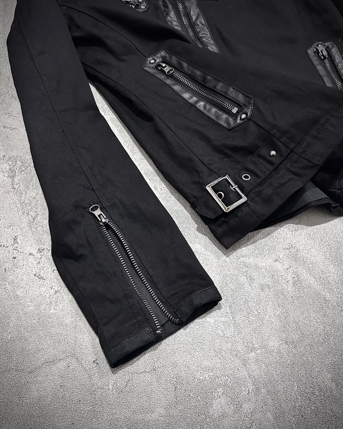 Japanese Brand Growth In The Attic Riders Jacket Kmrii Backlash Style Size US M / EU 48-50 / 2 - 4 Thumbnail