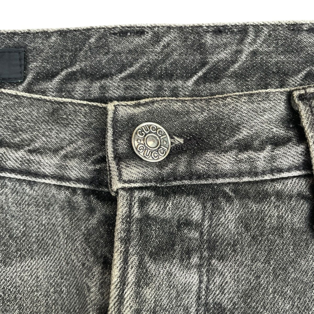 Gucci VINTAGE Gucci Skinny Tapered Denim Jeans Size 36" / US 14 / IT 50 - 3 Thumbnail