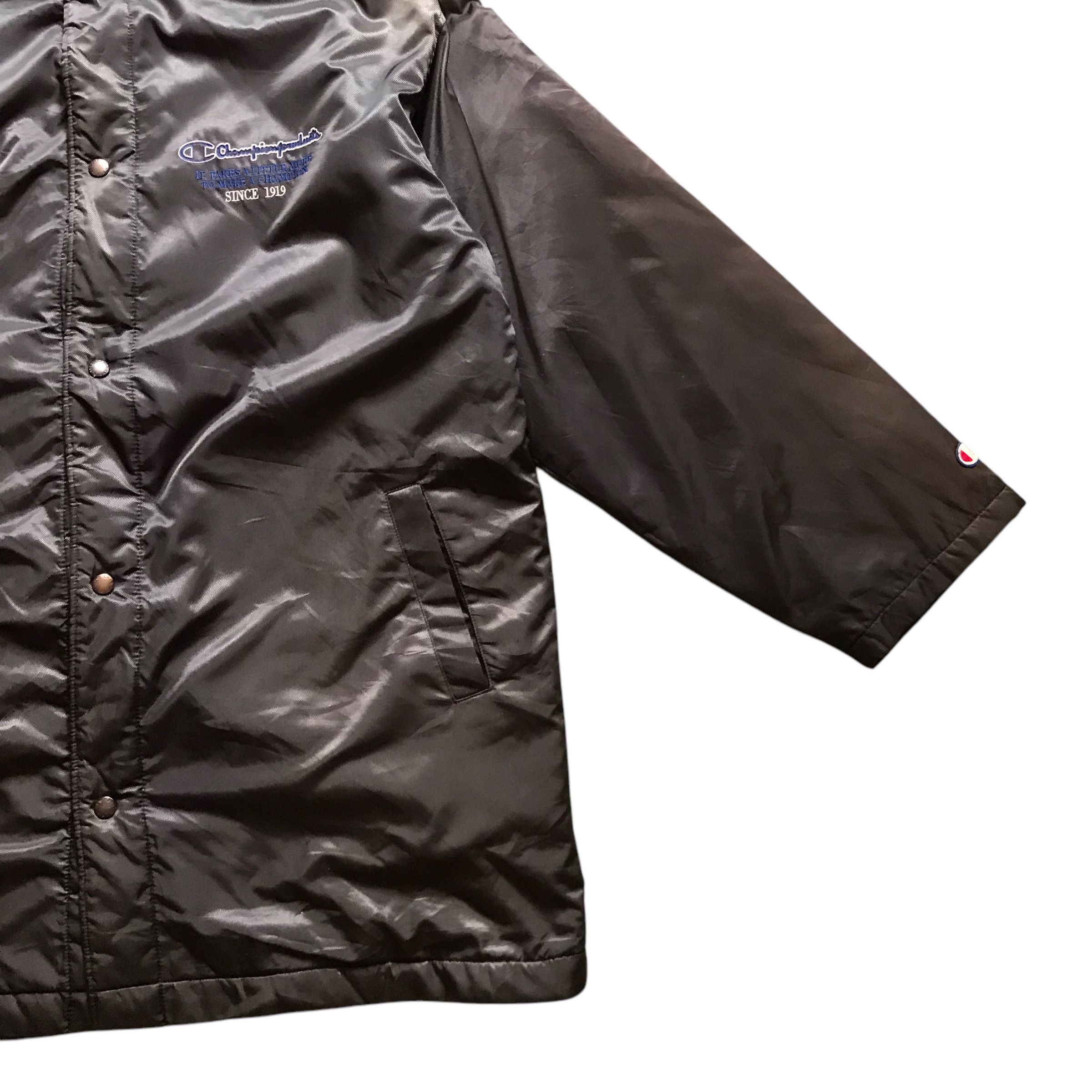 Champion × Vintage Vintage 90s Champion Sherpa Long Jacket Size US L / EU 52-54 / 3 - 4 Thumbnail