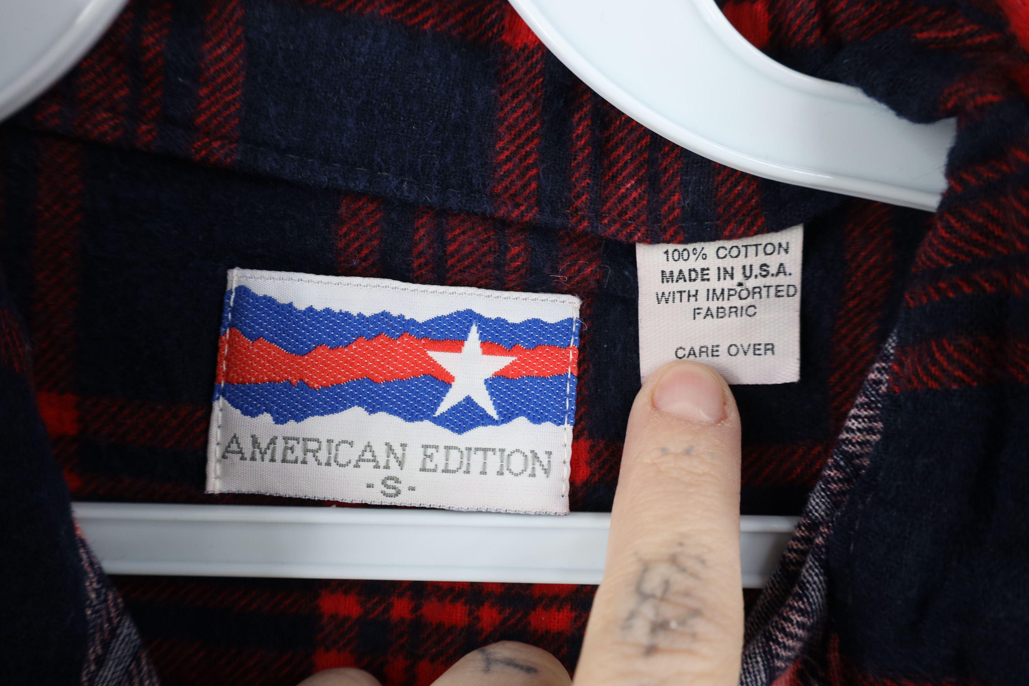 Vintage Vintage 70s Streetwear Pocket Flannel Button Shirt Plaid USA Size US S / EU 44-46 / 1 - 8 Thumbnail