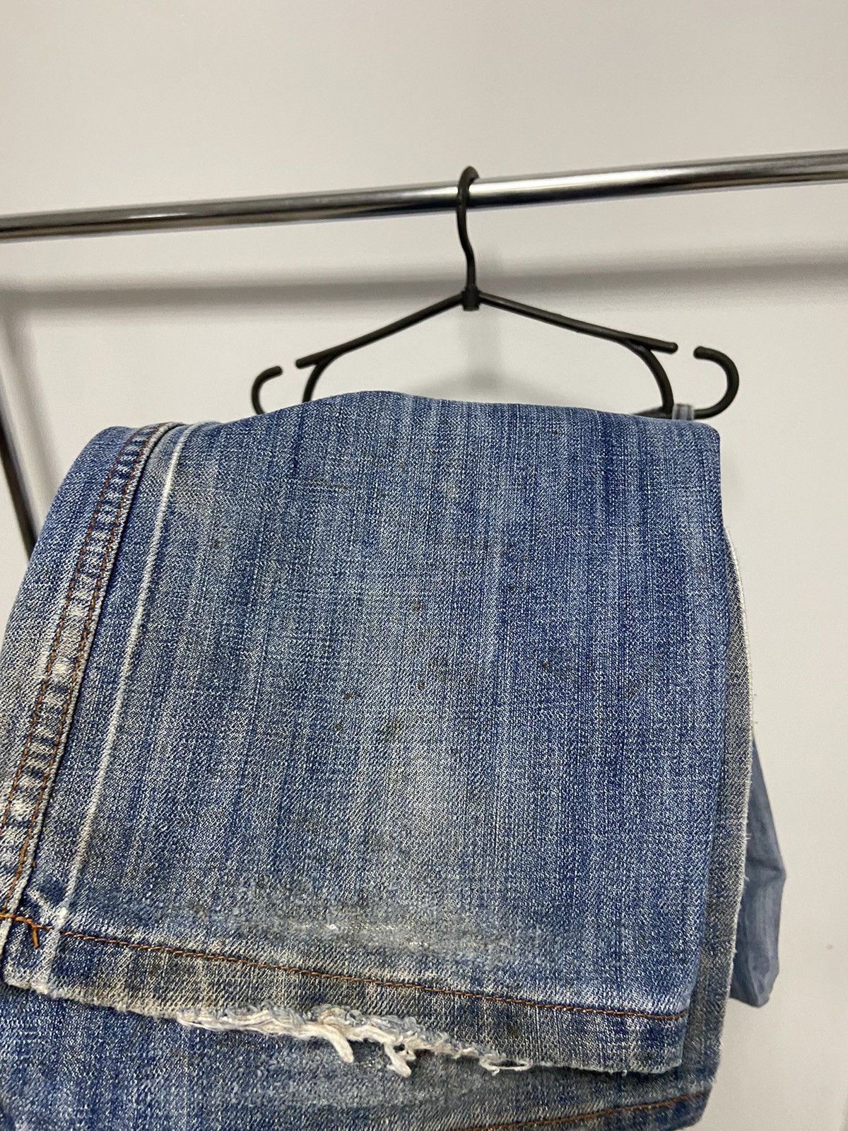 Japanese Brand × Vintage Bucks Dollars jeans Pants Japanese Vintage Small Logo Kang Size US 31 - 12 Thumbnail