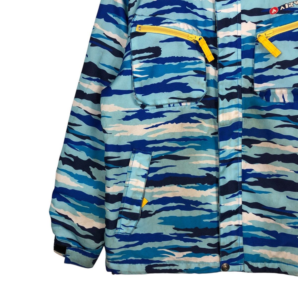 Japanese Brand 📌Vintage Ski Jacket Camouflage Airwalk Multi Pocket Size US S / EU 44-46 / 1 - 5 Thumbnail