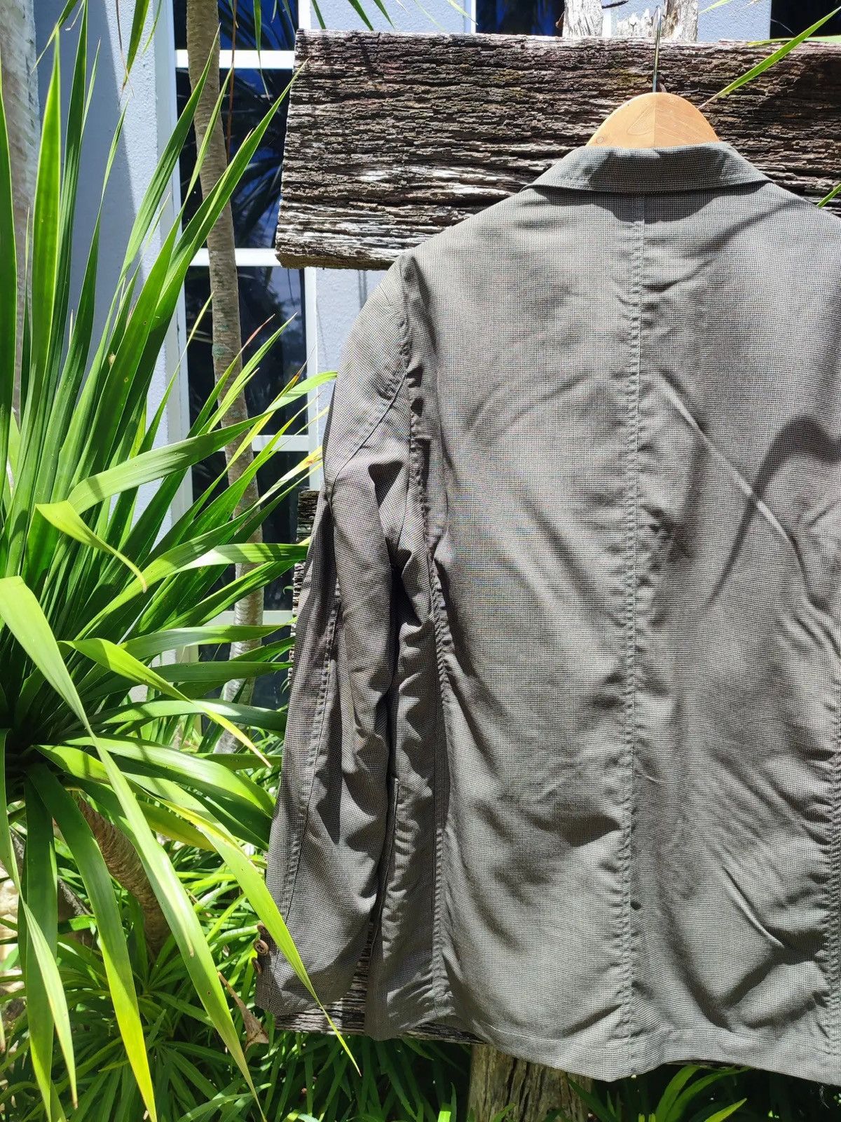 Kansai Yamamoto SISSY by Kansai Yamamoto Gray Tailored Blazer Size 44R - 8 Thumbnail