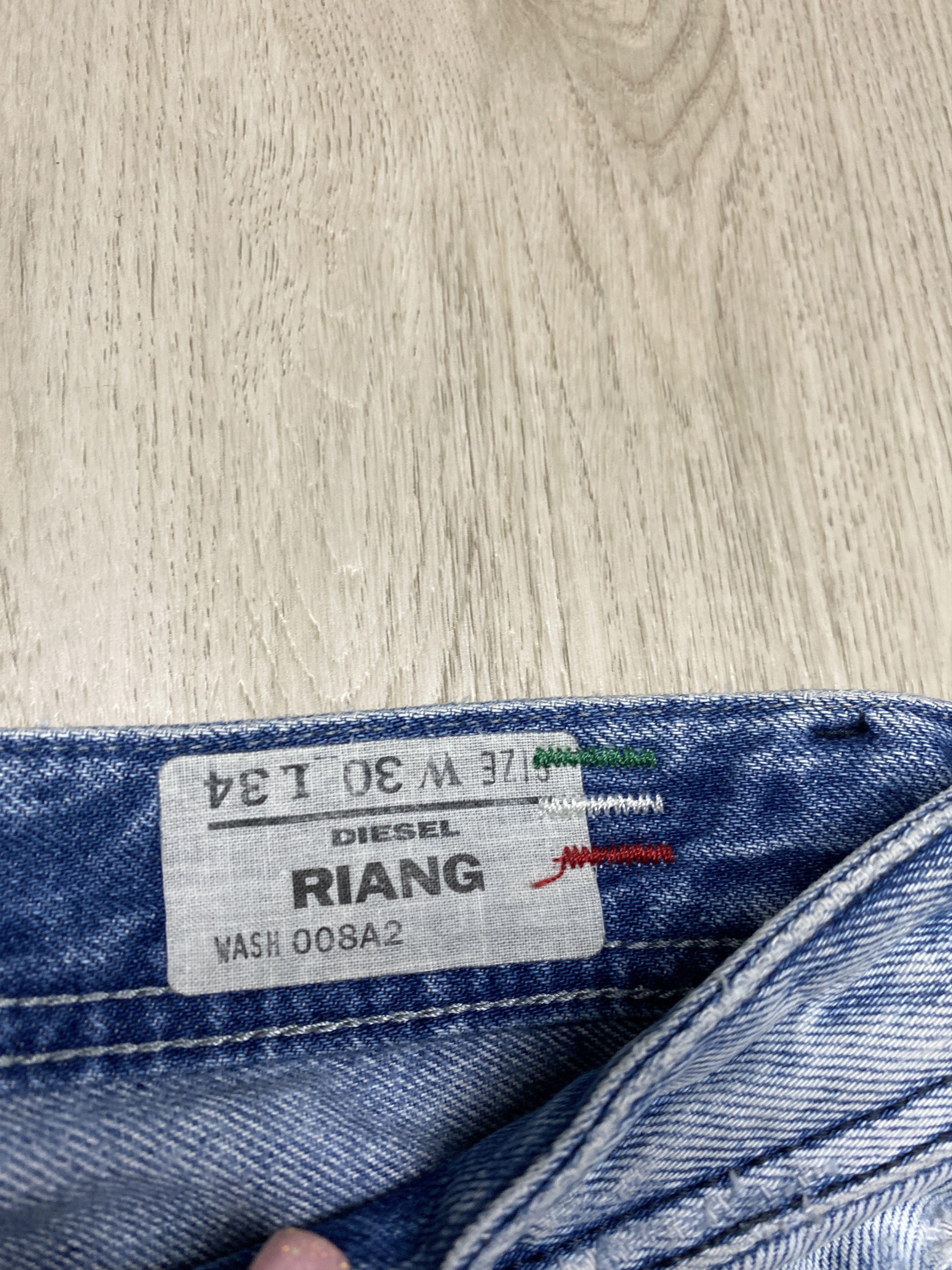 Diesel Diesel Riang Vintage Mens Denim Pants Jeans Size US 30 / EU 46 - 4 Thumbnail