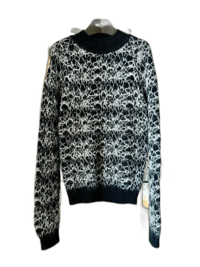 Saint Laurent Paris saint laurent 20fw black white sweater-2507 Size US S / EU 44-46 / 1 - 7 Thumbnail
