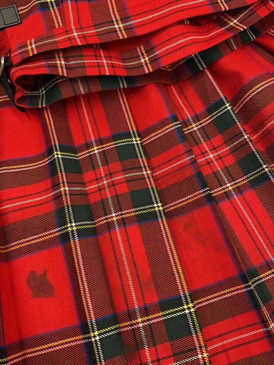 Hysteric Glamour Patchwork Kitten Plaid Wool Skirt Size 26" / US 2 / IT 38 - 3 Thumbnail