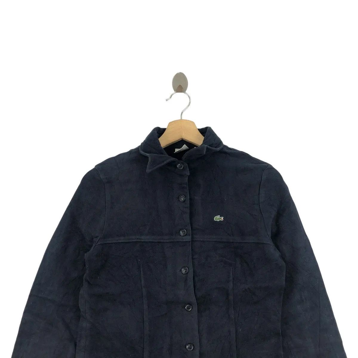 Lacoste Vintage LACOSTE SPORT REINE Button Down Cardigan Shirt Size S / US 4 / IT 40 - 3 Thumbnail