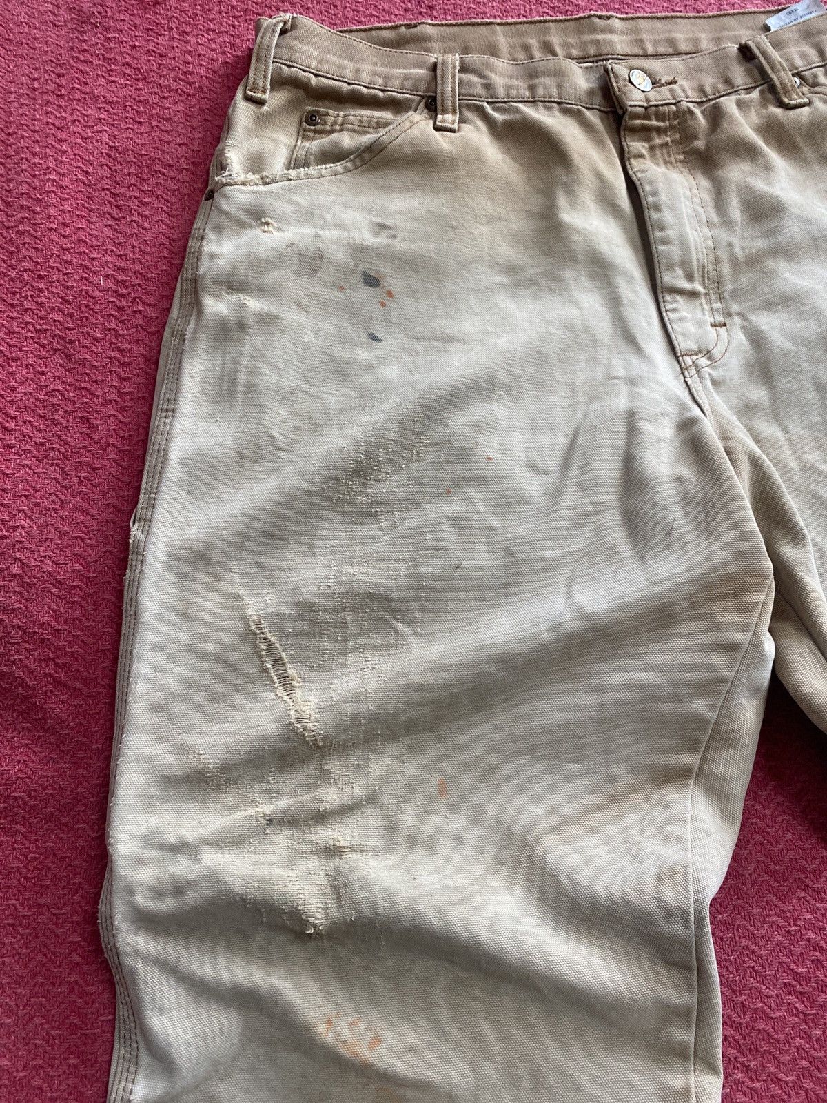 Dickies × Vintage Distressed Dickies Carpenter Pants Size US 36 / EU 52 - 3 Thumbnail