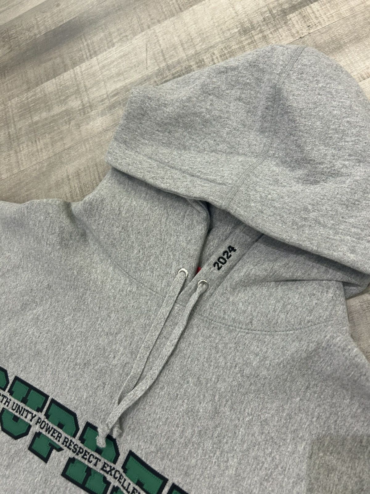 Supreme Supreme Collegiate Acronym Hooded Sweatshirt Size US L / EU 52-54 / 3 - 5 Thumbnail