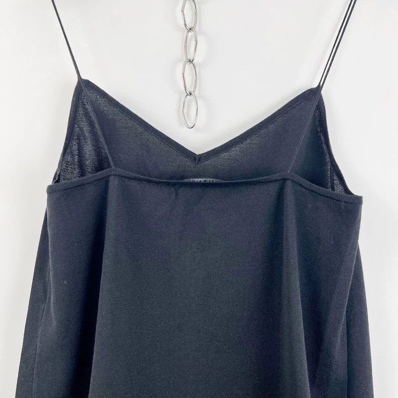 Chanel Chanel Black V-neck knitted suspender long skirt Size XS / US 0-2 / IT 36-38 - 4 Thumbnail