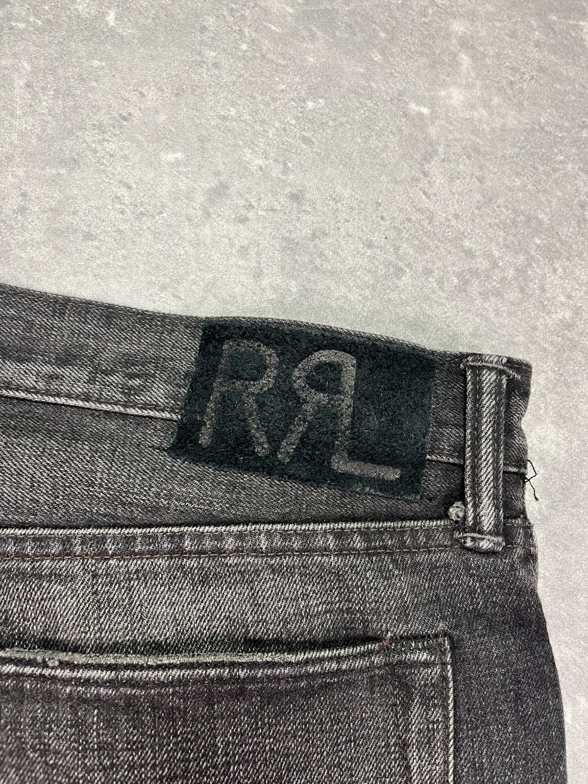 RRL Ralph Lauren × Ralph Lauren RRL Ralph Lauren Slim Narrow Faded Selvedge Denim Jeans 38 Size US 38 / EU 54 - 15 Thumbnail