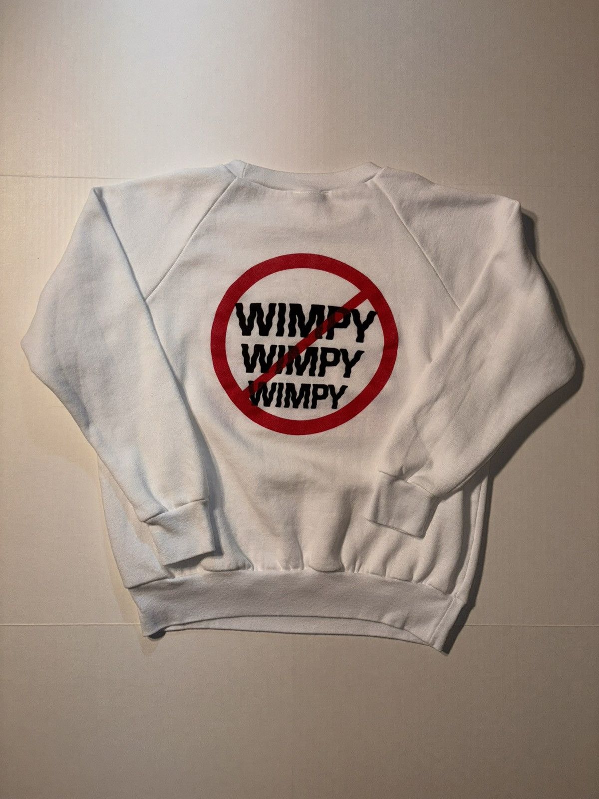 Vintage Reynolds Hefty Trash Bag Promo 80s Raglan Crewneck USA Rare Size US S / EU 44-46 / 1 - 7 Thumbnail