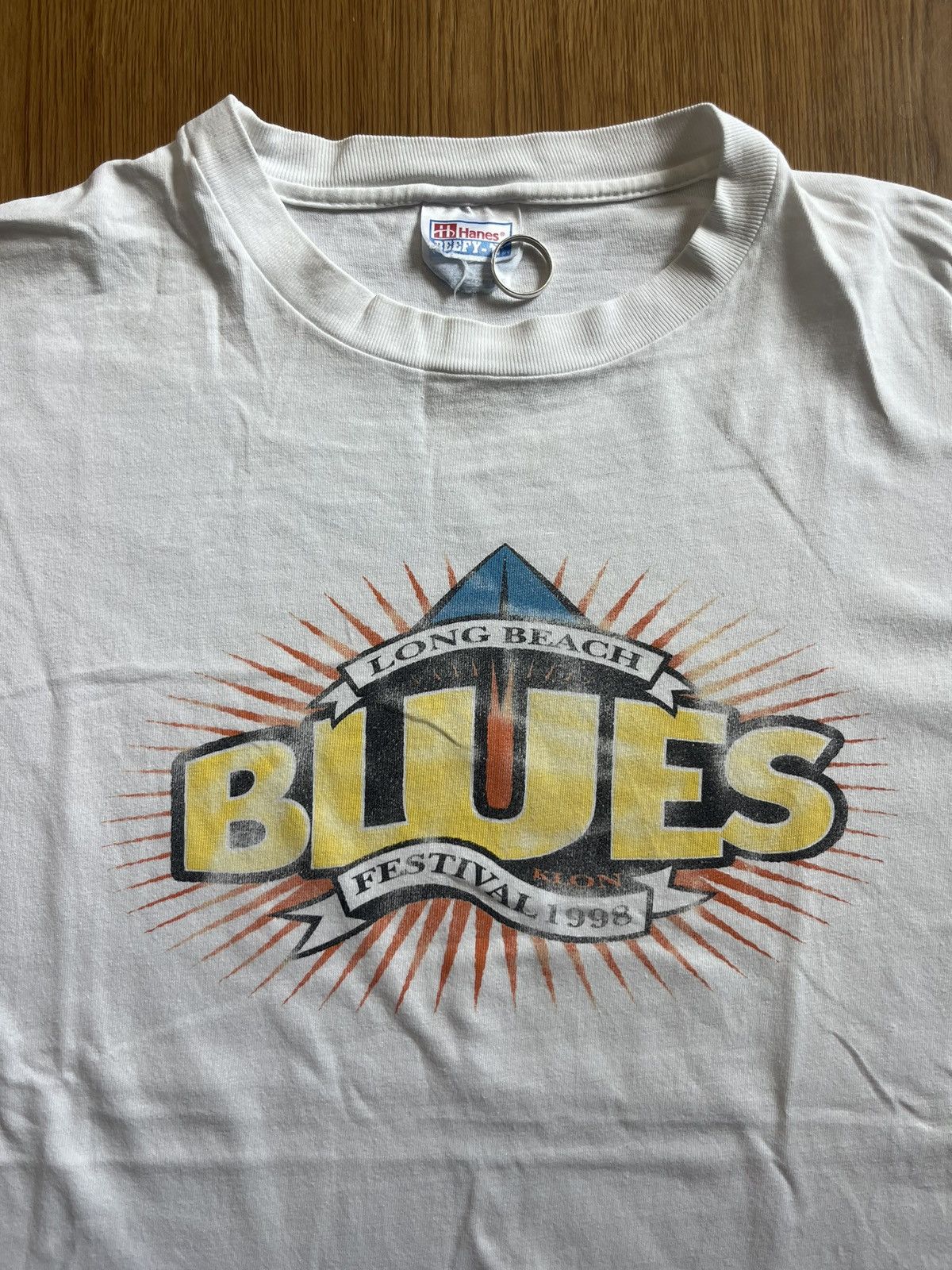 Band Tees Vintage Long Beach BLUES Festival 1998’s Tshirt Size US L / EU 52-54 / 3 - 6 Thumbnail