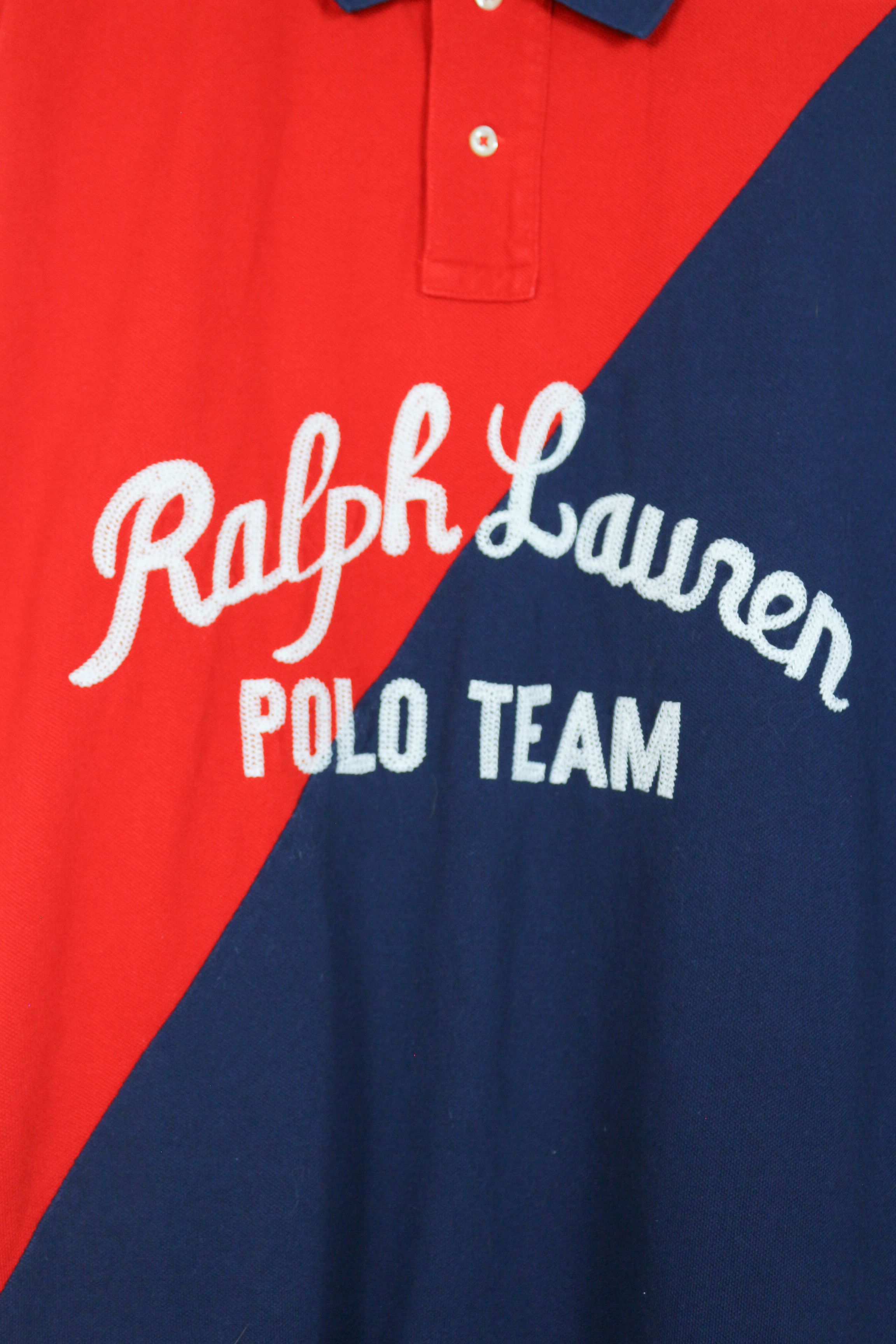 Rugby Ralph Lauren Polo Ralph Lauren Letterman Polo Team Rugby Polo Shirt Size US L / EU 52-54 / 3 - 3 Thumbnail