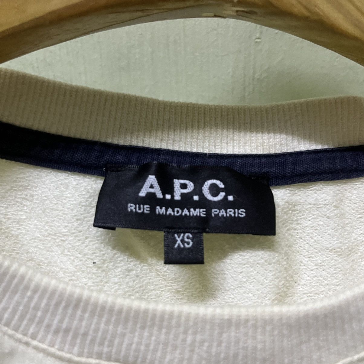 A.P.C. Rare A.P.C Stripe Sweatshirt Size US XS / EU 42 / 0 - 6 Thumbnail
