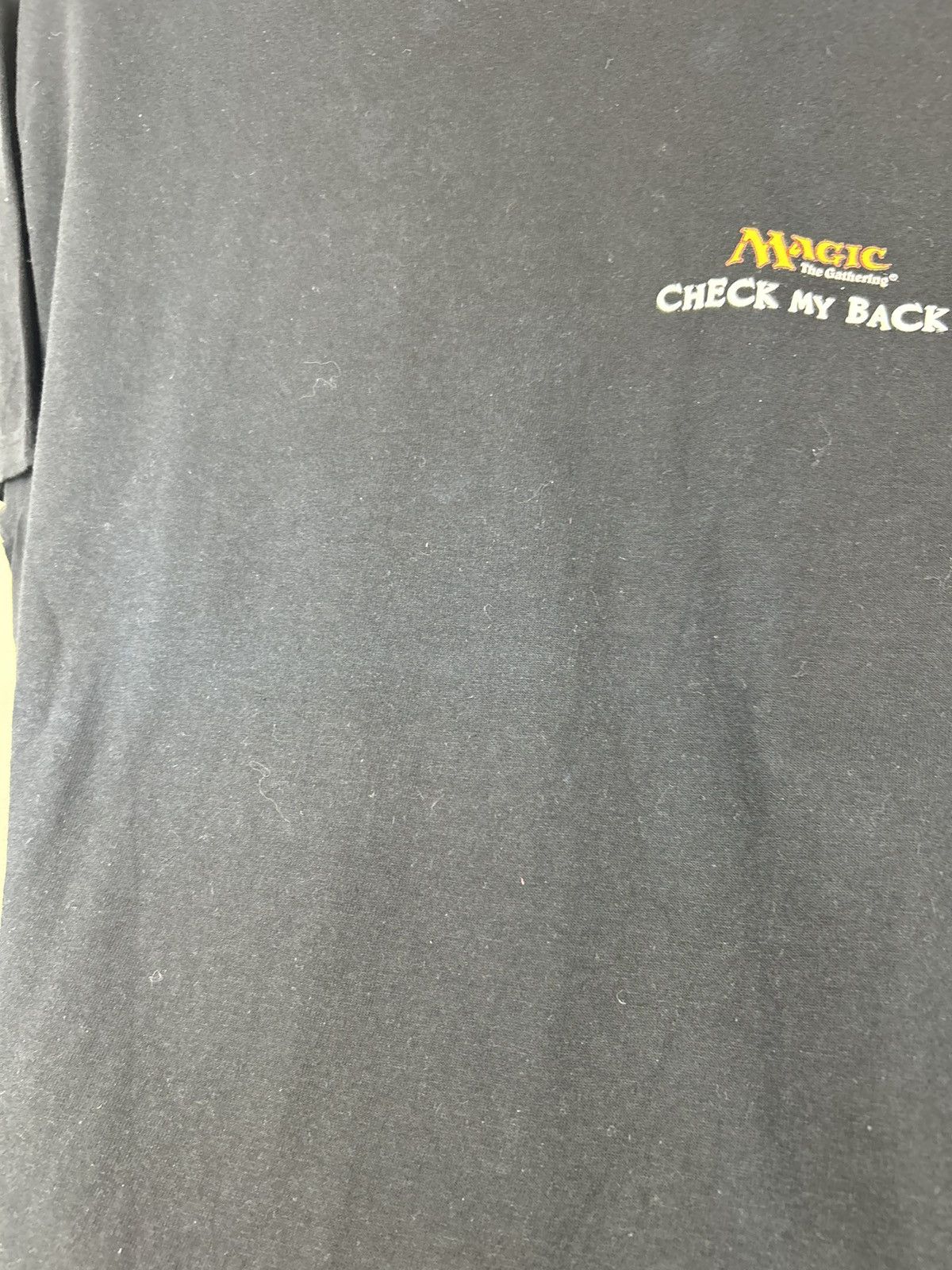 The Game Vintage Magic The Gathering MTG Card Game Promo T-Shirt Size US L / EU 52-54 / 3 - 21 Thumbnail