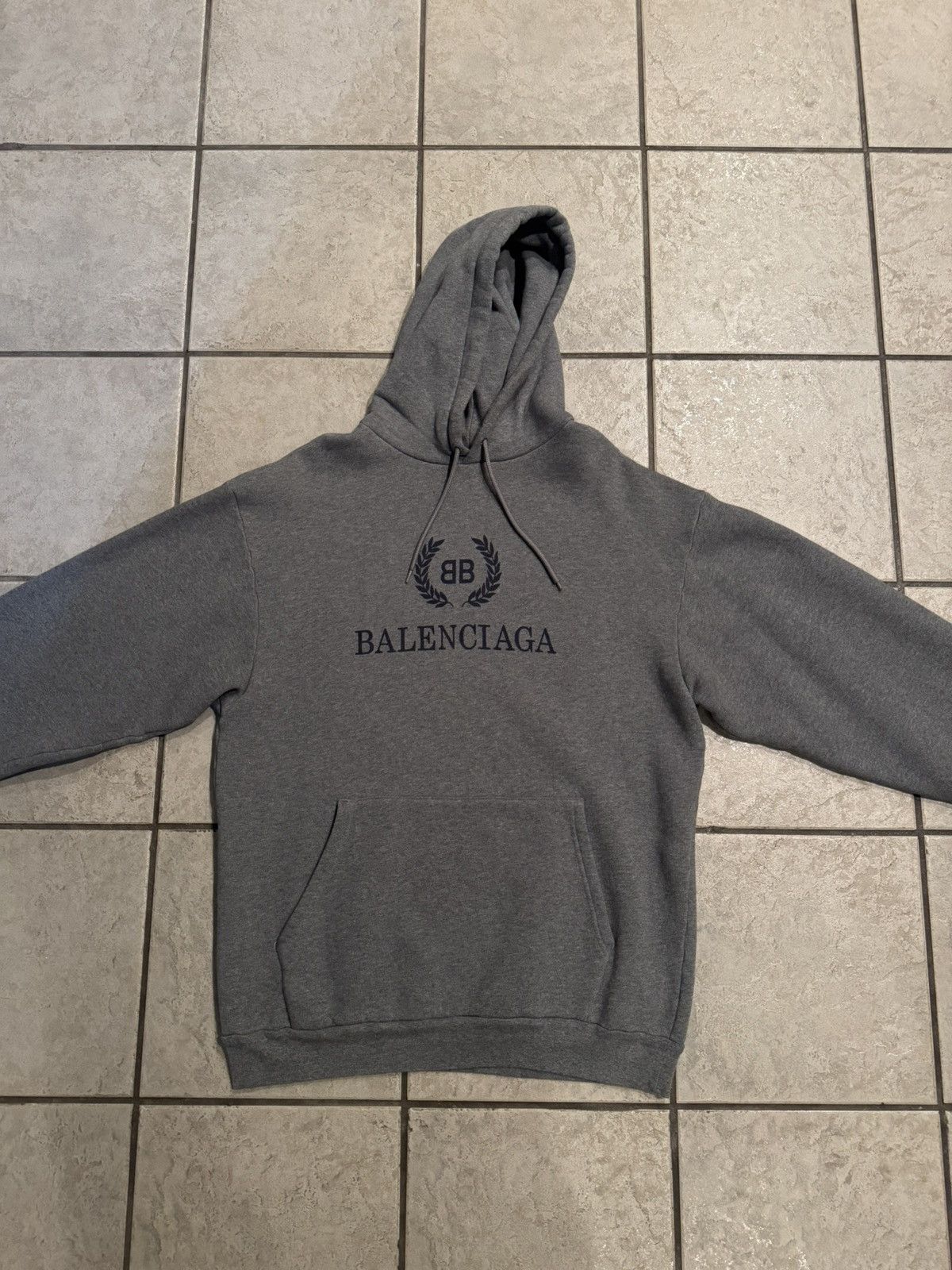Balenciaga Balenciaga Logo Hoodie BB Size US M / EU 48-50 / 2 - 1 Thumbnail