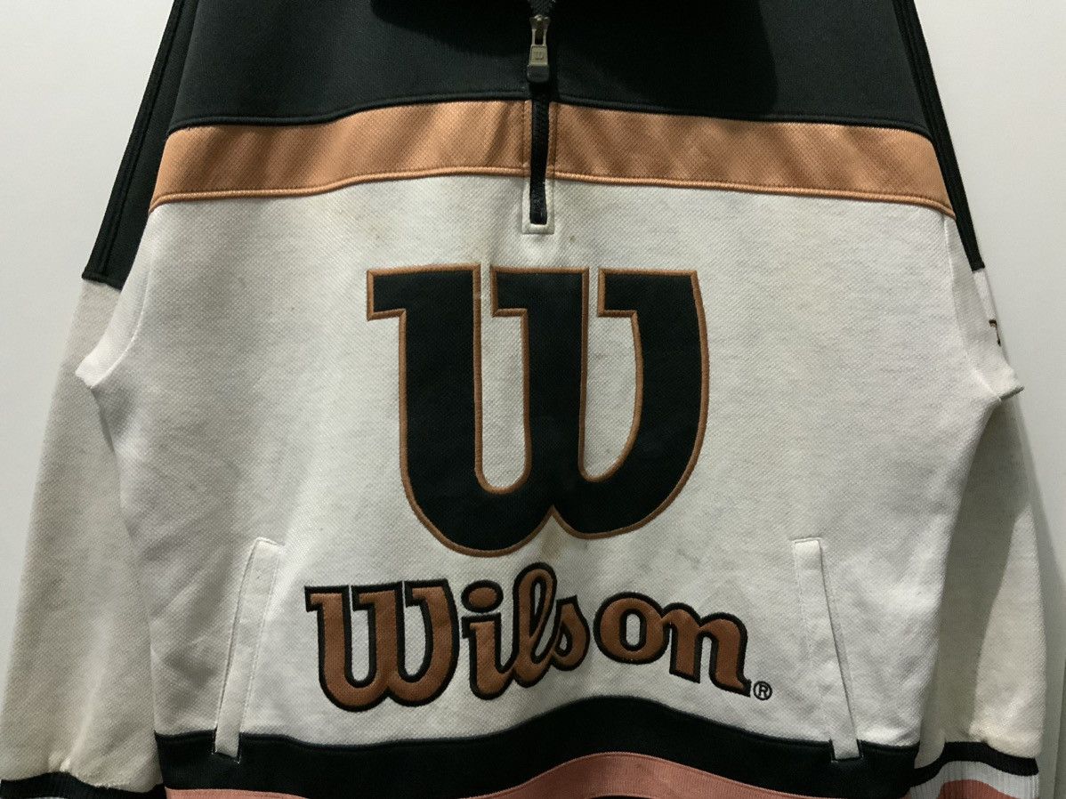 Japanese Brand Vintage Wilson Half Zipper Sweatshirt Size US M / EU 48-50 / 2 - 4 Thumbnail