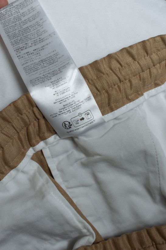 Brioni Brioni, brown linen bermuda Sidney shorts Size US 34 / EU 50 - 6 Thumbnail