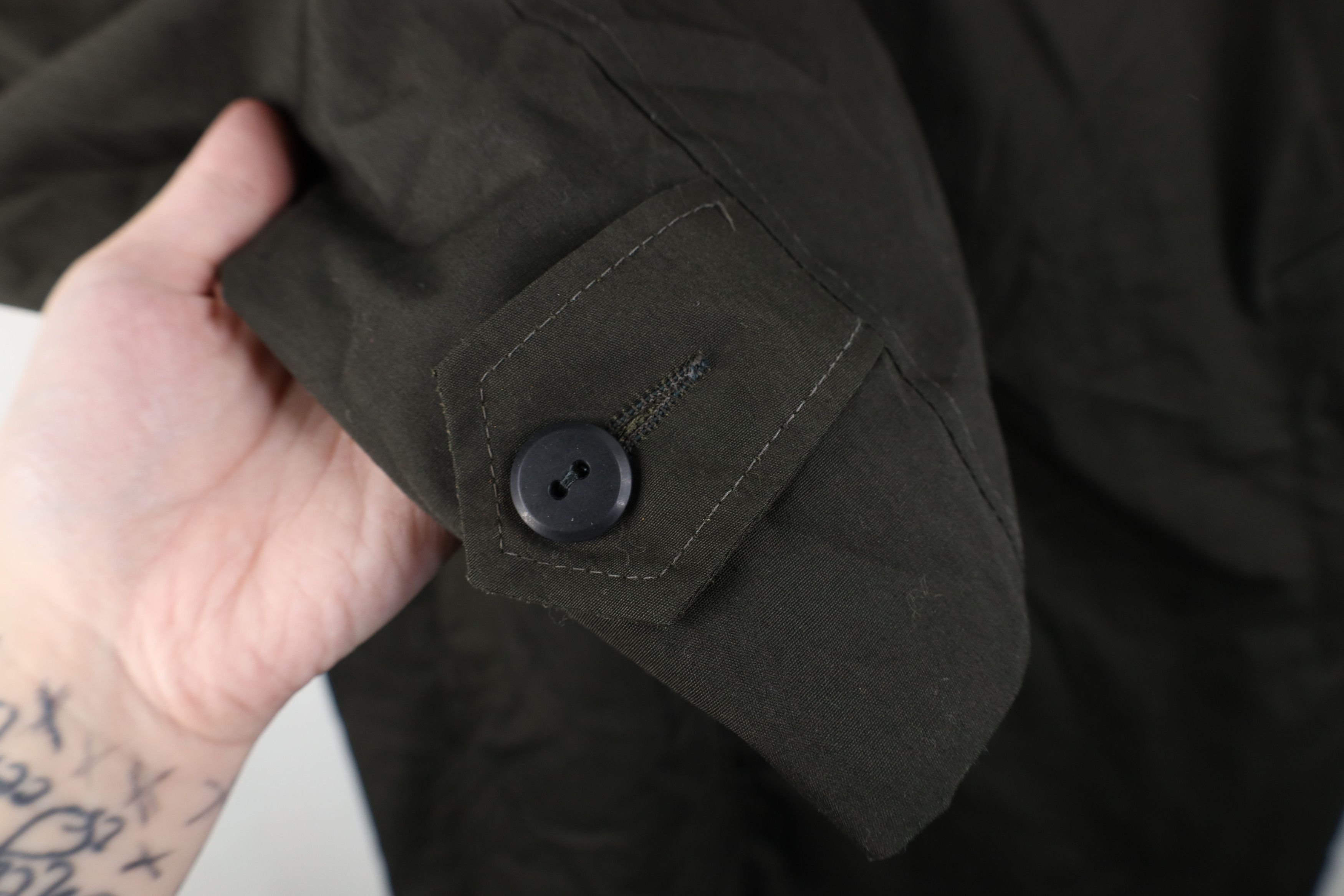 Vintage Vintage 60s Streetwear Trench Coat Rain Jacket Green USA Size US XL / EU 56 / 4 - 8 Thumbnail