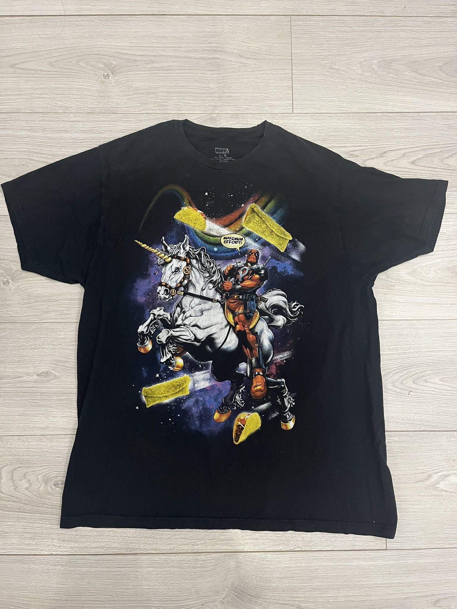 Marvel Comics Marvel Deadpool Unicorn tee Size US L / EU 52-54 / 3 - 1 Thumbnail