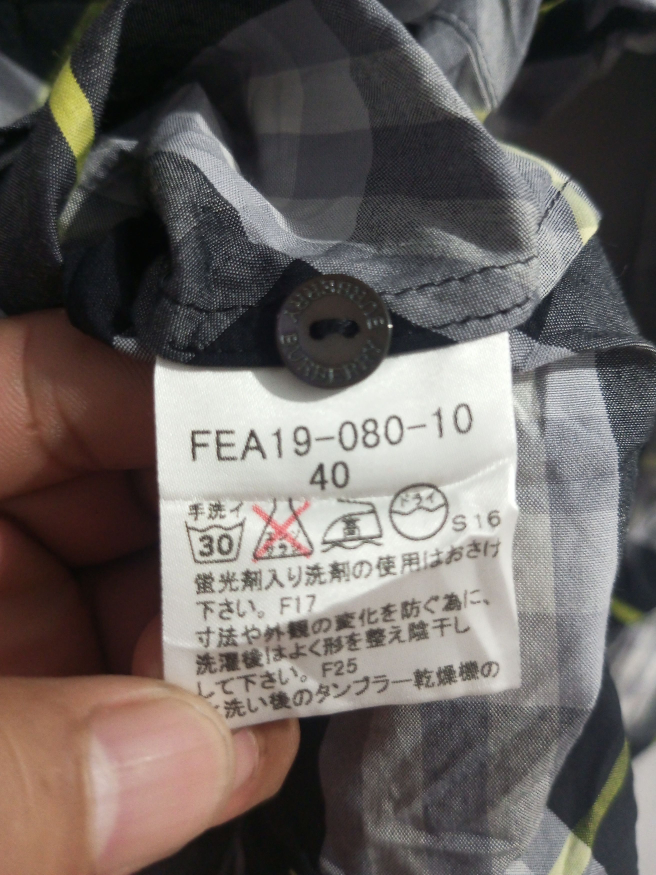Burberry × Vintage Vintage Burberry nova check button up shirt Size S / US 4 / IT 40 - 12 Thumbnail