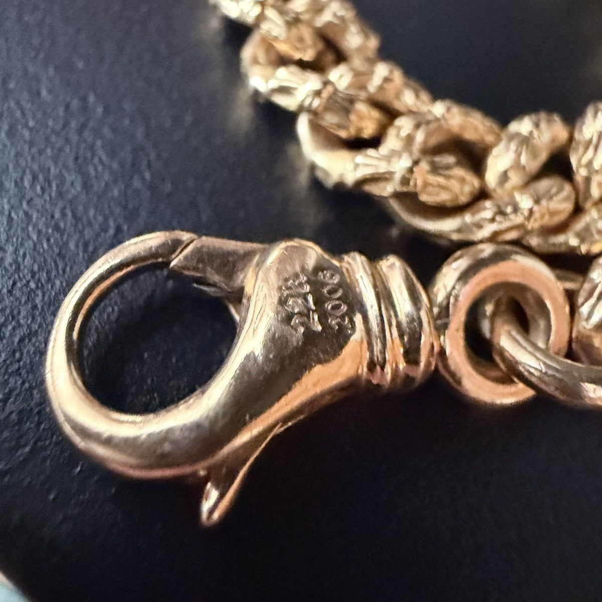 Chrome Hearts Chrome Hearts 22K Gold Extra Fancy Link Bracelet Size ONE SIZE - 7 Thumbnail