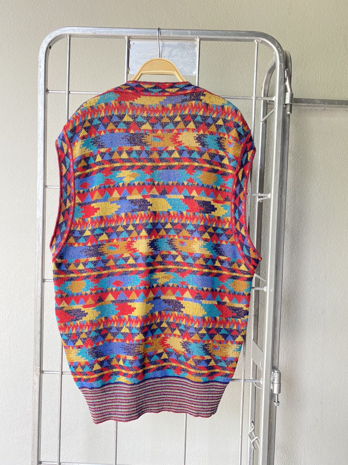 Missoni Missoni multicolor knitted vest Size US XL / EU 56 / 4 - 9 Thumbnail