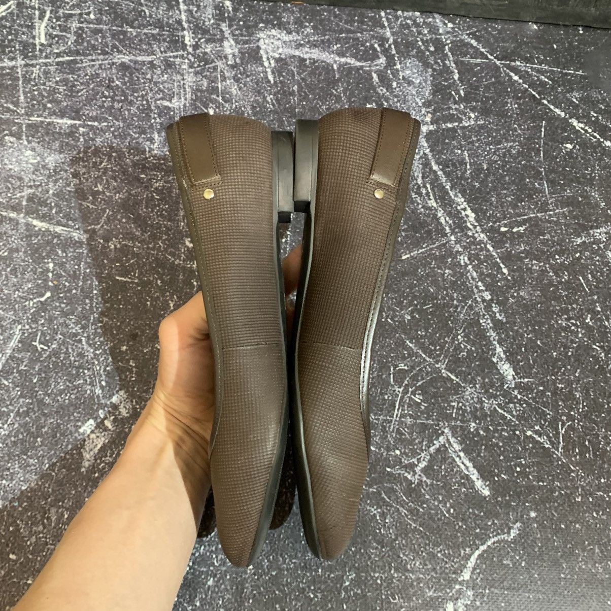 Ralph Lauren Ralph Lauren Leather Brown Flats Size 36.5 EU 6.5B Size US 6.5 / IT 36.5 - 10 Thumbnail