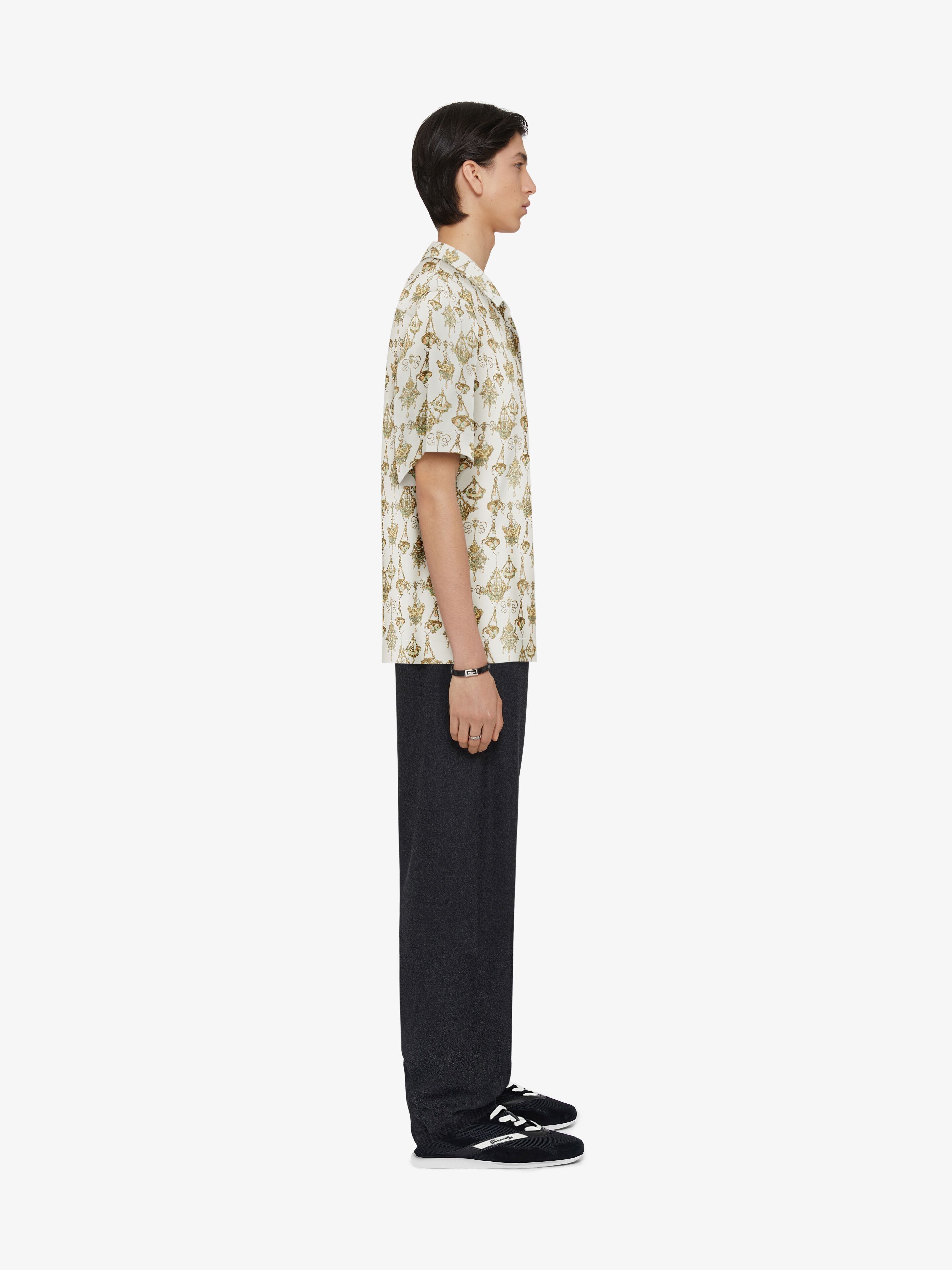 Givenchy o1w1db10925 New Bowling Shirt in Multicolor Size US L / EU 52-54 / 3 - 3 Thumbnail