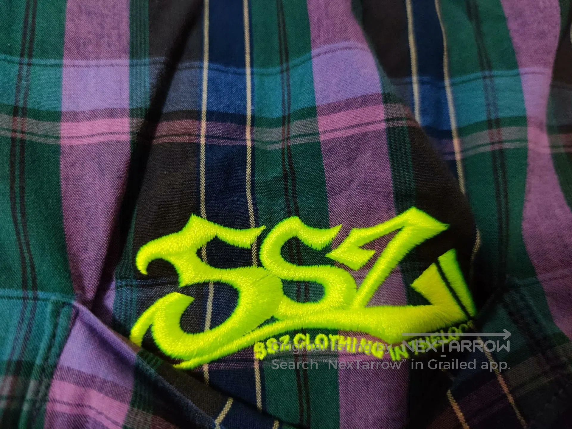 Beams Japan BEAMS JAPAN SSZ Madras Long Sleeve Shirt. Size US S / EU 44-46 / 1 - 3 Thumbnail