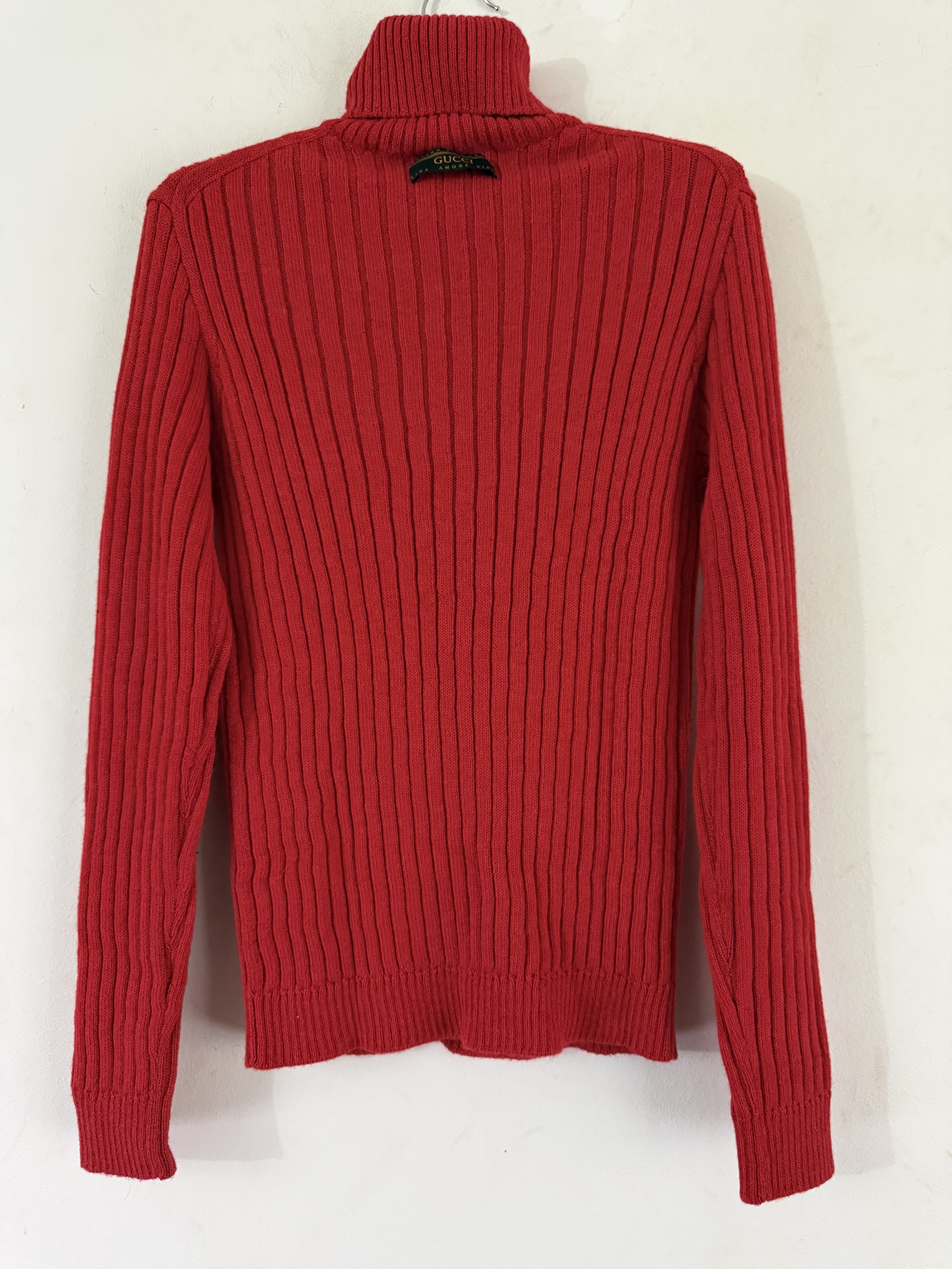 Gucci Gucci Alpaca Maison Amour Turtleneck Size US L / EU 52-54 / 3 - 7 Thumbnail
