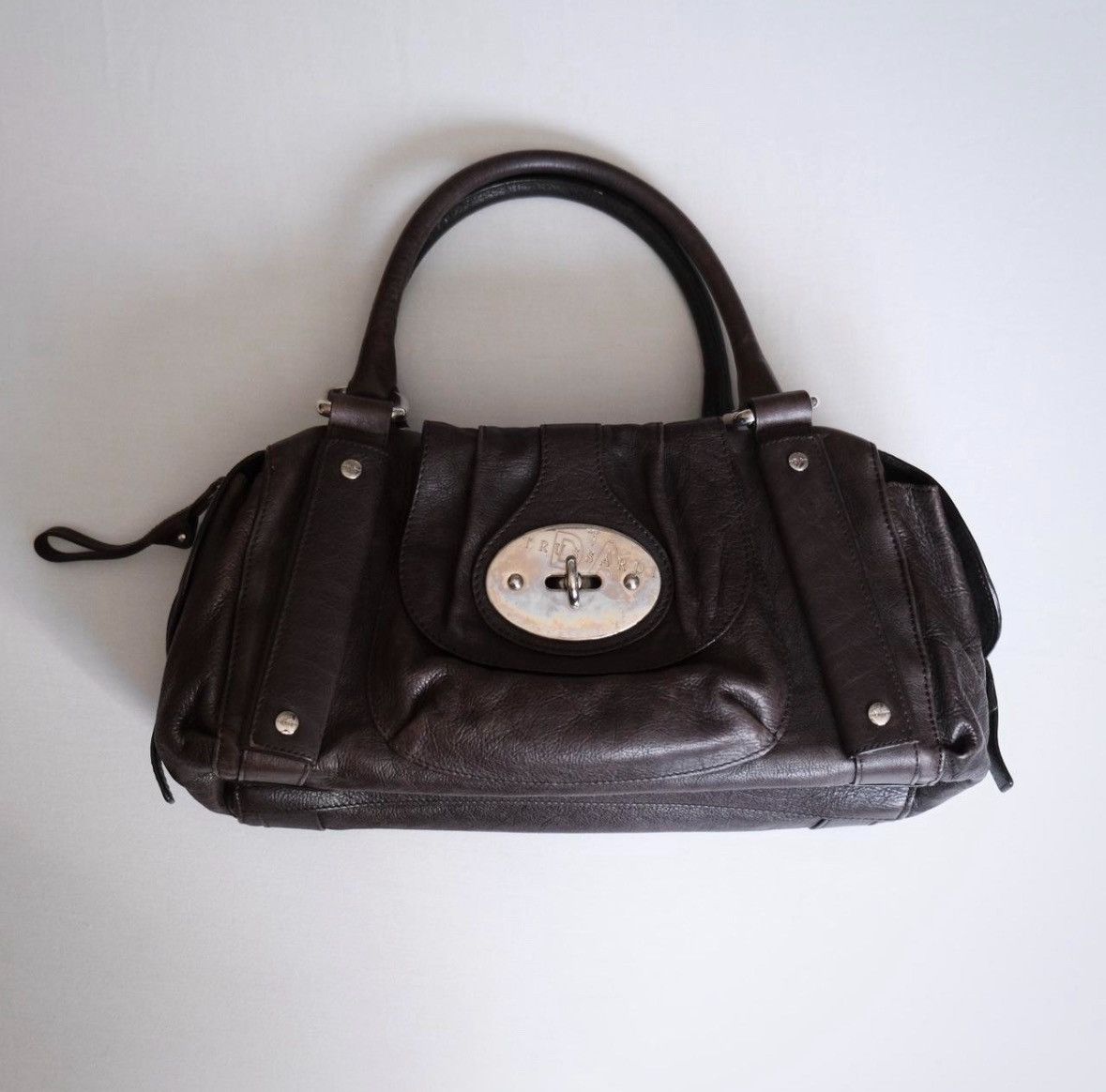 Trussardi Trussardi leather turn key lock bag Size ONE SIZE - 1 Thumbnail