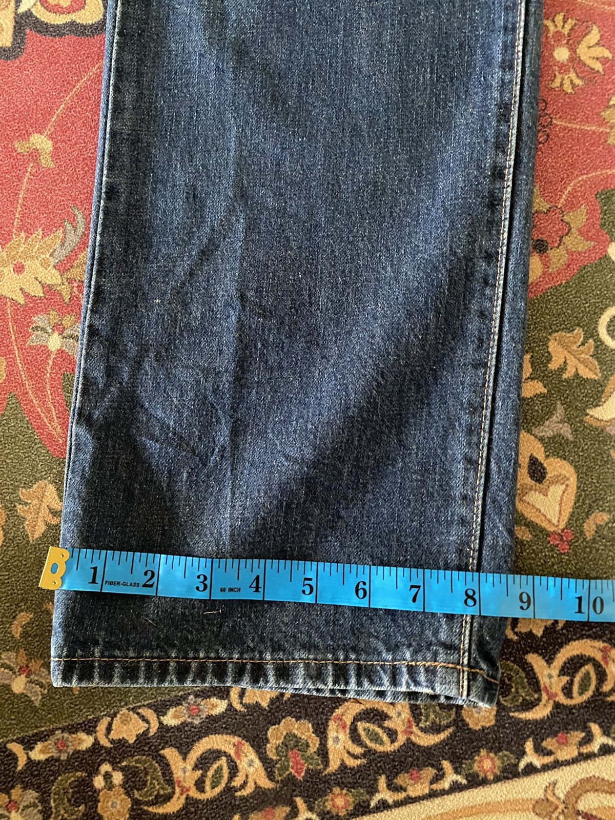 Japanese Brand × Vintage × Wrangler Vintage Wrangler Selvedge Denim Redline Pant Size US 28 / EU 44 - 21 Thumbnail