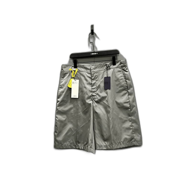 Prada PRADA Gray Triangle Logo Shorts Size 46 48 50 Size US 44 / EU 60 - 1 Thumbnail