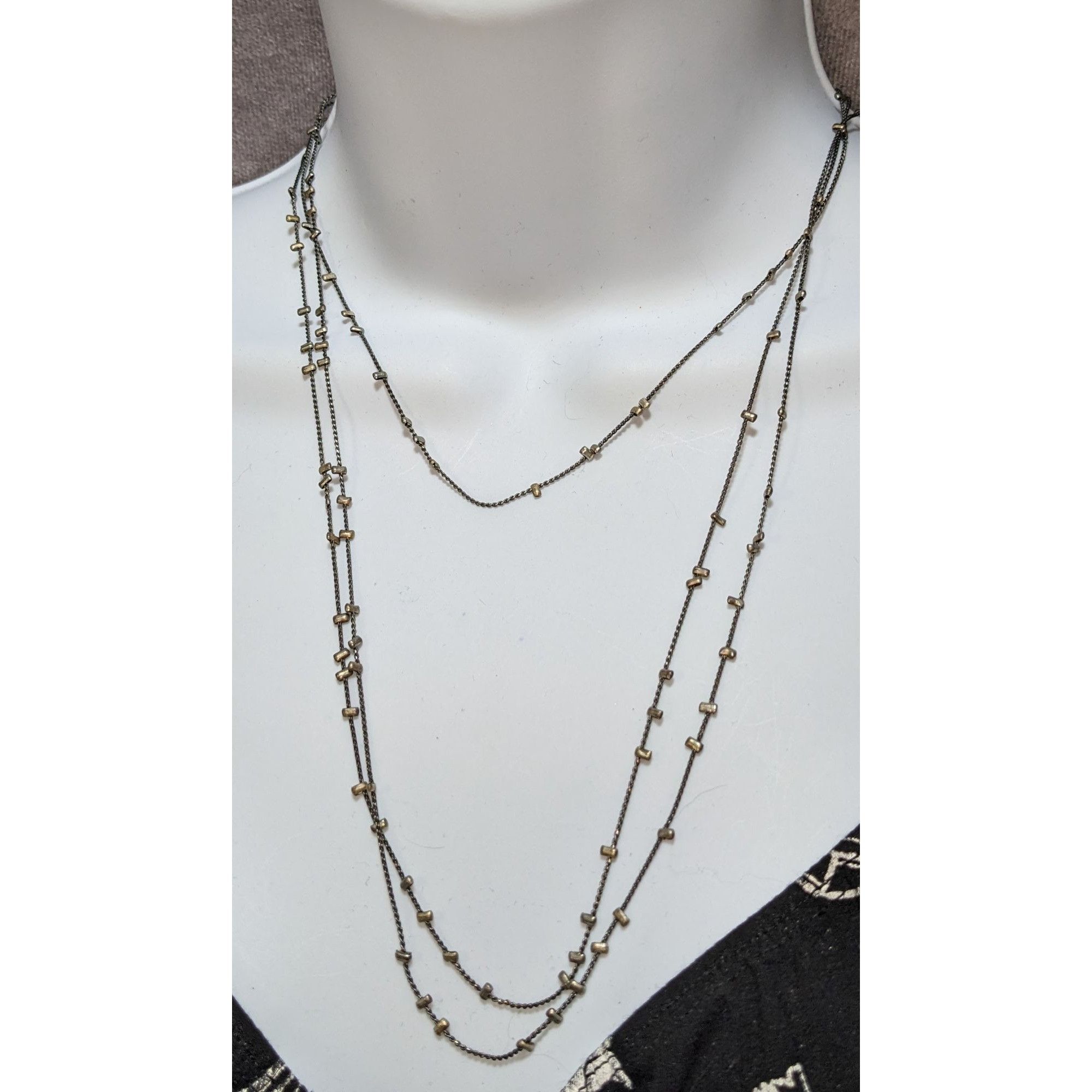 Other Minimalist Studded Extra Long Chain Necklace Size ONE SIZE - 1 Thumbnail